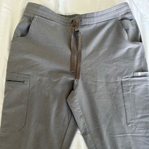 FIGS Light Gray Skinny Scrub Pants Medium Tall